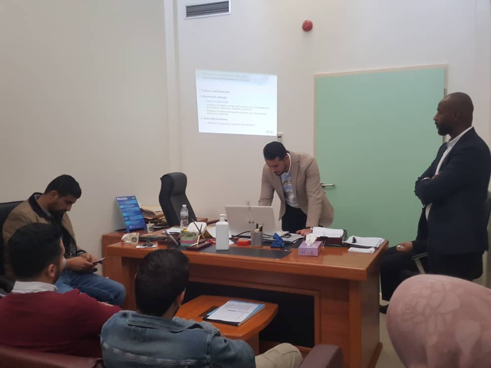 Scientific lecture at Ghout Al Shaal Polyclinics Tripoli, Libya (Activity of our Partner MSD).