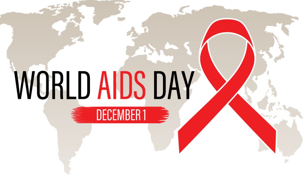 World AIDS Day, designated on 1 December every year since 1988.