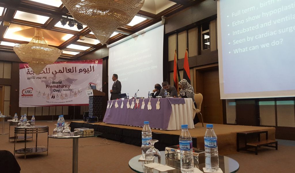 Scientific meeting on the World Prematurity Day November 17, 2017 at Radisson Blu Hotel Tripoli, Libya